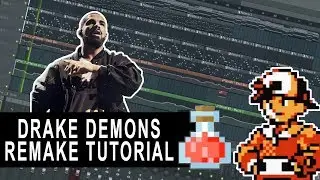 Drake - Demons [FL STUDIO REMAKE] (VERY DETAILED) + FLP