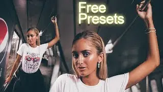 How To Edit Moody Green Dark Effect -  Lightroom Editing Tutorial  + FREE PRESETS