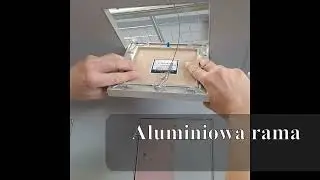Rewizja aluminiowa z płytą karton gips SILO REMO ściągalna