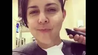 Ольга Шелест сделала экстремальную стрижку