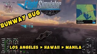 MSFS - Darkstar Runway BUG - - LAX - Hawaii - Manila | 4K60 FULL FLIGHT
