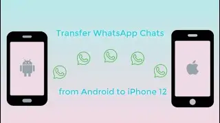 Transfer WhatsApp Chats from Android to iPhone 12