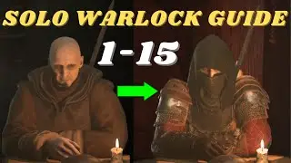 SPEEDRUN LEVELS 1-15 | FULL WARLOCK GUIDE | Dark and Darker