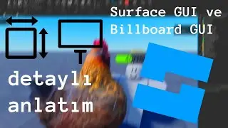 Surface GUI ve Billboard GUI Nedir? Ne İşe Yarar? (Roblox Studio)