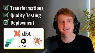 Using DBT & DuckDB to manage Microsoft Fabric transformation layer