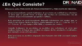 Seminario sobre uso de drones en topografia y construccion