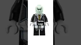 Upgraded LEGO Ebony Maw minifigure