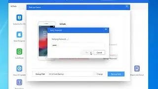 How to encrypt backup and view it using 3uTools?