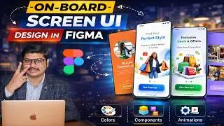 On-Board Screen UI Design in Figma