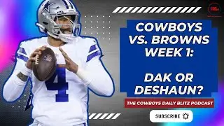 #Cowboys vs. #Browns #NFL Week 1 Preview