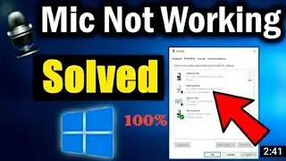 Fix Microphone Not Working on Windows 10