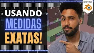 😉Usando o Blender 2.8 Como AUTOCAD? - BLENDER MEDIDAS EXATAS