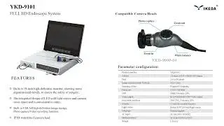 IKEDA YKD-9101 Endoscopy Camera System (Operation)
