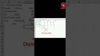 quickly sum//shorts//yt shorts//excel tricks