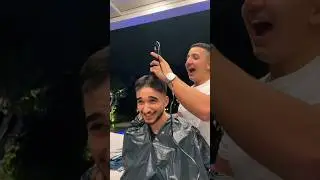 גילחתי לו את השיער !!!😳