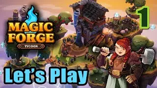 Magic Forge Tycoon - Fantasy Blacksmith Crafting - Shop Management - Full Gameplay (Steam Next Fest)