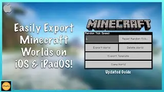 How to Easily Export and Save Minecraft Worlds on iOS and iPadOS!