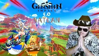 Natlan est sortie découverte de la 5.0 de Genshin Impact.