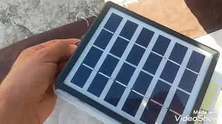 Solar plant monitoring system based on RF technology