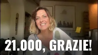 21.000 iscritti! Messaggio di Irene ai suoi follower del Tubo