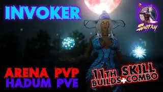 ⚔️[INVOKER]11th Skill - Arena, PVE, Hadum skillbuild + combo - Black Desert Mobile Global