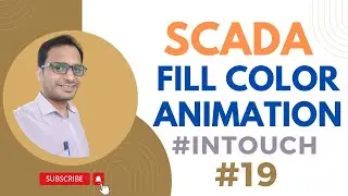SCADA Tutorial 19 - Fill Colour Animation in SCADA Graphics | AVEVA Intouch Fill Color Animation