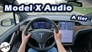 2019 Tesla Model X – Ultra High Fidelity Sound System 12-speaker Audio Review | UHFS