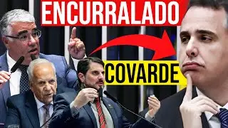 STF interfere outra vez...Pacheco é ENCURRALADO, chamado de COVARDE e SUBSERVIENTE no Senado Federal
