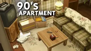 building a nostalgic apartment in The Sims 4 - Speed Build