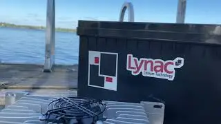 25.6 vt Lynac Lithium Technology battery for electric trolling motors.
