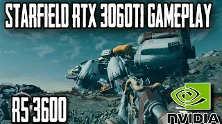 Starfield on RTX 3060ti + Ryzen 5 3600