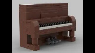 как сделать пианино из лего/how to make a piano out of lego