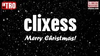 Christmas Intro Video with Falling Snow Effect and Logo Made by Snowfall