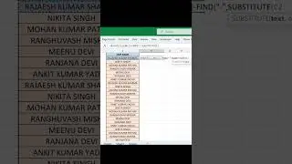 Extract Last Name From Name Using Complex Formulas | Excel Formulas & Functions