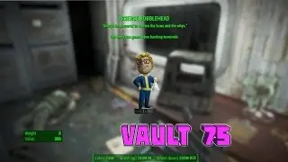 Fallout 4: Secret Vault 75 with tons of loot + Scientific Bobble Head
