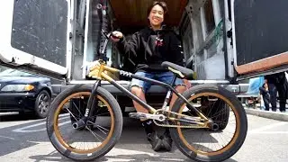 BMX BIKE CHECK - MAX VU AND HIS 20INCH CULT BUILD