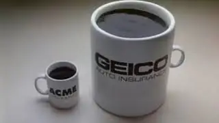 Geico - Coffee Mugs (2001) - 0:15 (USA)