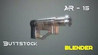 Blender AR15 | Buttstock
