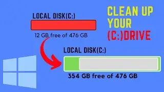 How to Clean C Drive In Windows 10 | Fix C Drive Space Problem |
