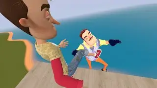 Hello neighbor funny Ragdols and fails