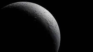 Moon Render Close - Blender Cycles