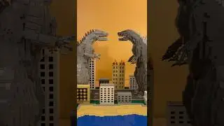 Lego Godzilla VS MechaGodzilla