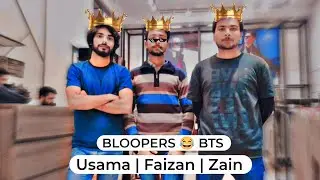 Bloopers 😂 BTS | USAMA RAJPOOT