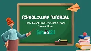 Vendor : How To Set Products Out of Stock