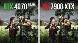 RTX 4070 Ti Super vs. RX 7900 XTX | Comparison in 11 Games (4K)