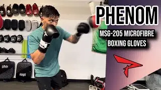 Double End Bag Training With Phenom MSG-205 Microfibre Boxing Gloves