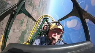 Take a virtual ride with 90 year-old pilot Lt. Col. Ron Holden