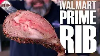 Smoked Walmart Prime Rib