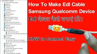 Samsung Edl Cable Free | How To Make Edl Cable For Samsung Free Solution