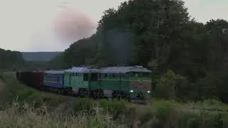 Once again, the train from hell rushes up the goat paths